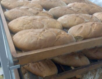 Хлеб после растойки