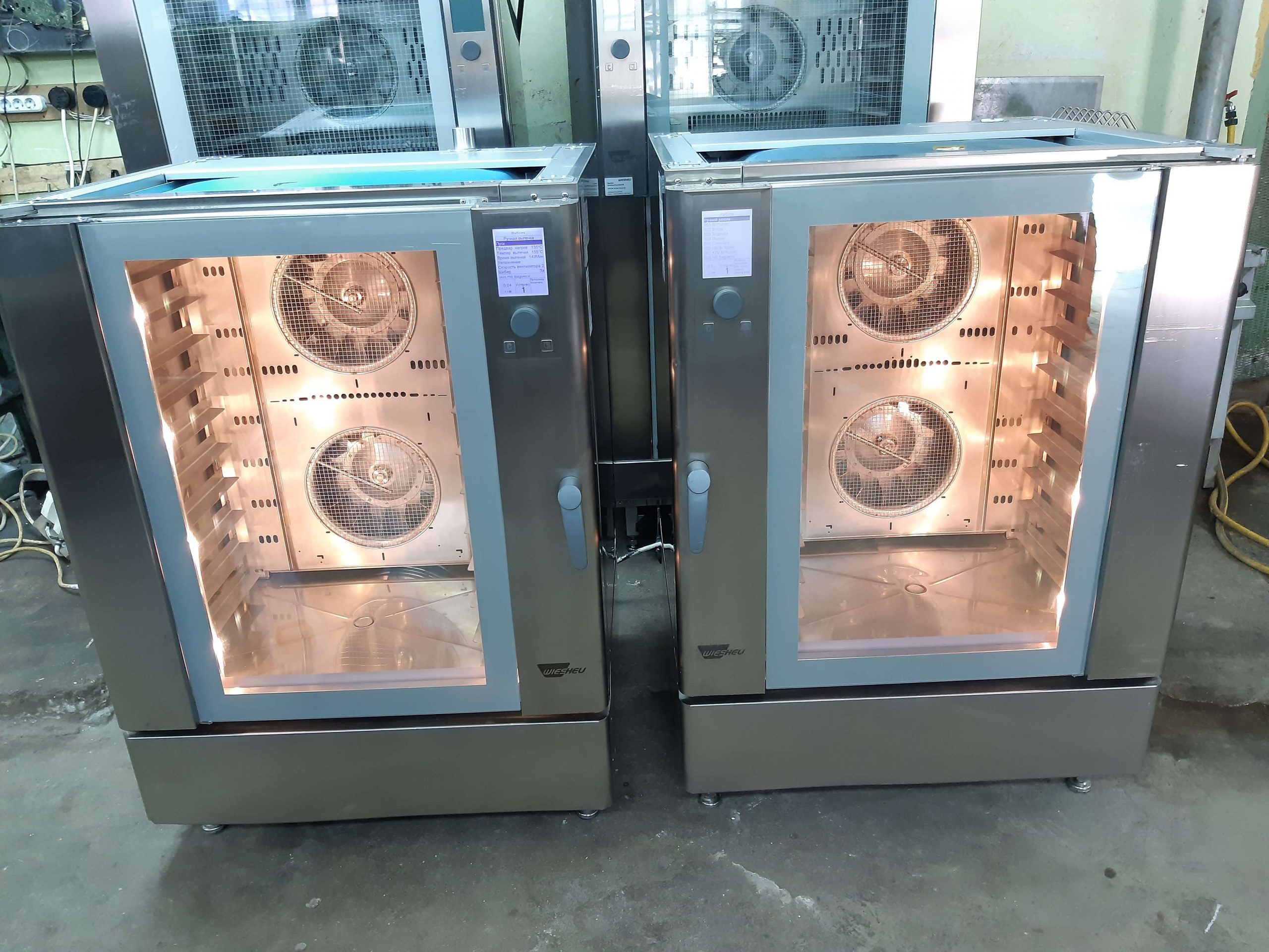 конвекционная печь Wiesheu B8
