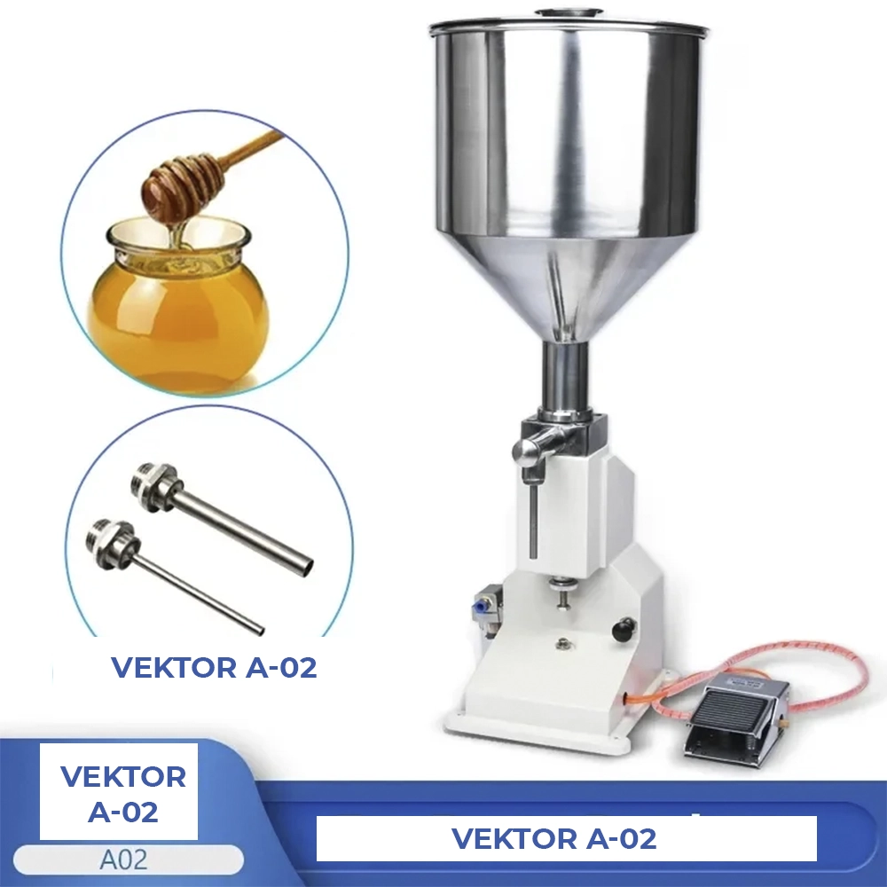 Полуавтоматический дозатор-наполнитель с педалью